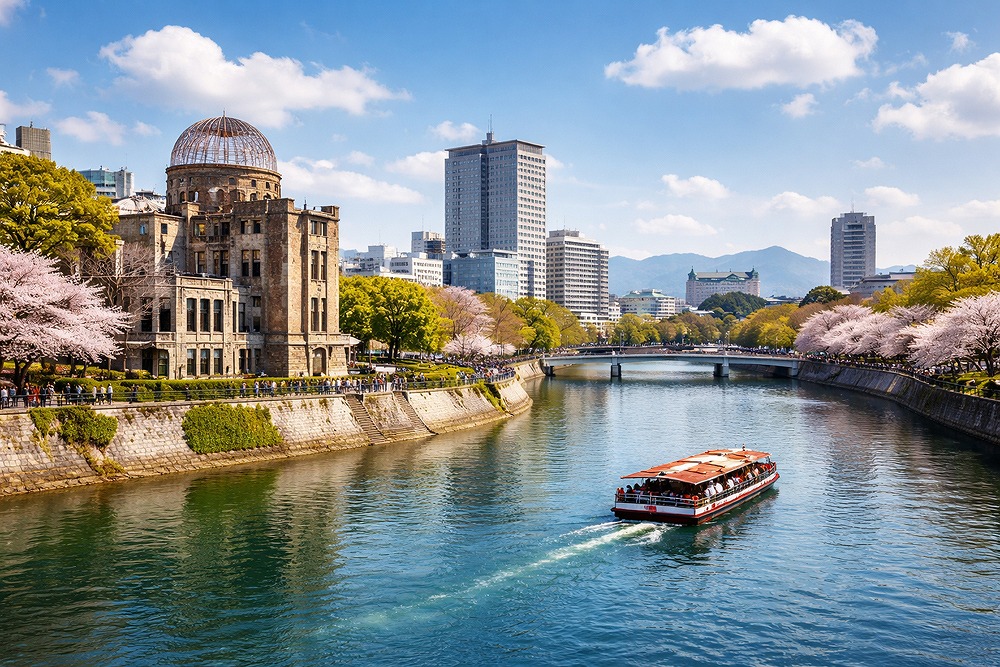 広島市中心部の風景｜金属加工会社が集まる製造業エリア